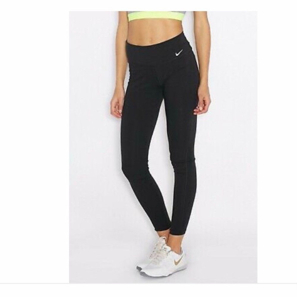 NIKE Women MEDIUM LEGEND Tight Fit Training Tights - Picture 3 of 7